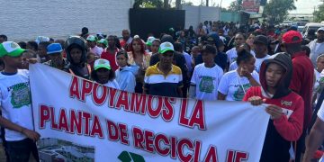Comunitarios de Aguacate, La Cuaba y Pedro Brand defienden establecimiento de planta recicladora