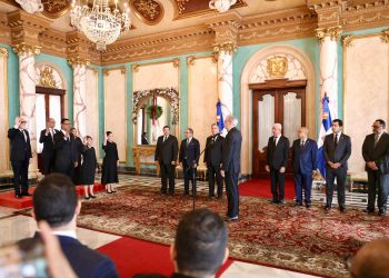 Abinader juramenta nuevos jueces de la Suprema Corte de Justicia 