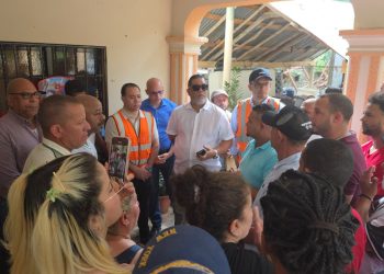 Gobierno dispone asistencia y todo el apoyo frente a emergencia por rotura de tubería en acueducto de Cibao Central