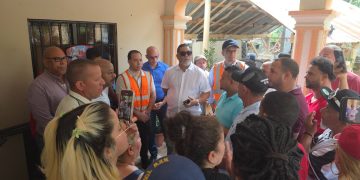 Gobierno dispone asistencia y todo el apoyo frente a emergencia por rotura de tubería en acueducto de Cibao Central