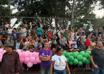 Actividad impacta a más de 600 niños en Bella Vista, Santiago