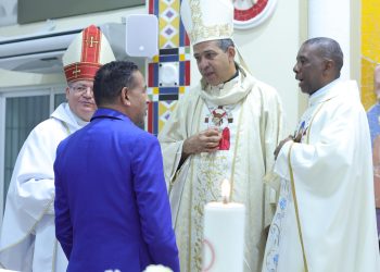 Padre Cecilio De los Santos es juramentado como Vicario Episcopal Territorial de Santo Domingo Norte