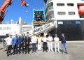 Presidente Abinader visita buque oceanográfico RRS James Cook en el Puerto de Santo Domingo