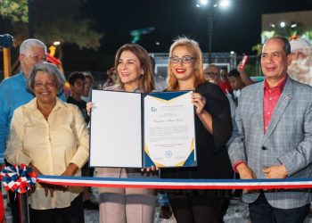 Carolina inaugura remozado parque San Gerónimo con nueva área infantil inclusiva