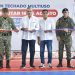 Presidente Abinader y ministro Kelvin Cruz inauguran techado multiuso en Campamento Militar
