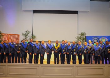 IPES gradúa 249 policías y dos miembros agregados militares en acto conjunto de formación académica