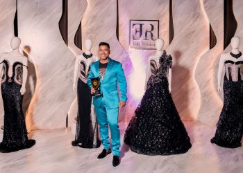 Diseñador Eddy Rambaldy presenta su colección 2025 en los Premios Fashion Top Models Internacional