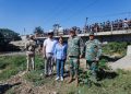 Director de DGM supervisa controles migratorios en Dajabón junto a comisión de Defensa y Obras Públicas, además evalúan condiciones del puente fronterizo