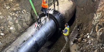 Coraasan, Inapa, Estrella y AlcarAW logran en tiempo récord solución de avería en tubería acueducto Cibao Central