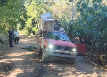 Dos personas mueren electrocutadas tras caída de cable eléctrico sobre su vehículo en Gaspar Hernández