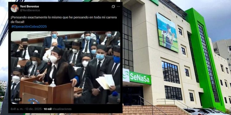 Yeni Berenice recuerda postura sobre responsabilidad penal en medio del caso Senasa