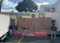 Decomisan 830 mil cigarrillos de contrabando en parqueo de Altos de Alameda