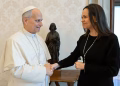 El papa León XIV recibió a María Corina Machado en el Vaticano