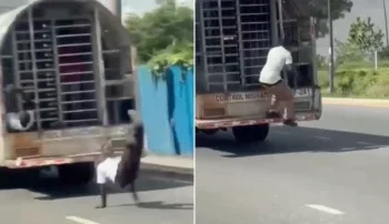 DGM sanciona miembros por escape de dos haitianos desde camión durante traslado de detenidos en condición migratoria irregular