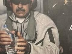 Donald Trump publica primera foto de Nicolás Maduro a bordo de un buque de EE.UU.