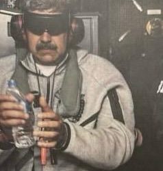 Donald Trump publica primera foto de Nicolás Maduro a bordo de un buque de EE.UU.