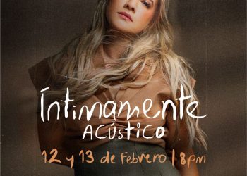 Nathalie Hazim llevará “Íntimamente Acústico” al escenario el 12 y 13 se febrero
