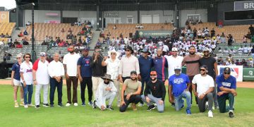 Clínica infantil que organizan FEDOM y MLB llena de emoción y aprendizaje el estadio Tetelo Vargas