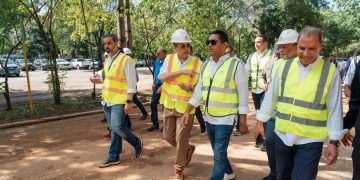 Ministros Ito Bisonó y Kelvin Cruz encabezan balance de obras y ratifican continuidad del cronograma para los Juegos Centroamericanos y del Caribe 2026