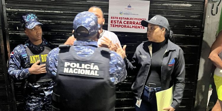 Policía y COBA intervienen “Los Chelos” por contaminación sónica en Los Guaricanos