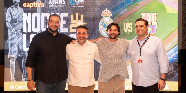 Santo Domingo será capital del fútbol con la Noche de Leyendas entre el Real Madrid y Barça