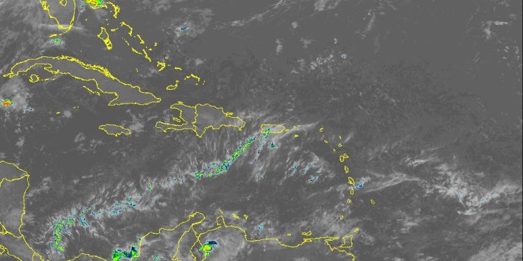 Indomet pronostica chubascos aislados por la incidencia de una débil vaguada