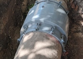 CAASD corrige avería provocada por camión perforador, restablecen servicio en SDO 