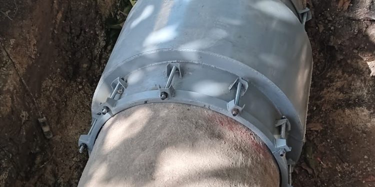 Restablecen servicio de agua potable en SDO tras corrección de avería