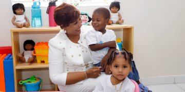 Directora del INAIPI, Josefa Castillo Rodríguez, inaugura Centro de Atención Integral Comunitario CAIPI C San Rafael del Yuma