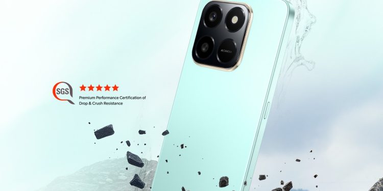 HONOR X7d: Batería de larga duración