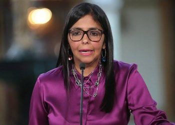 Delcy Rodríguez: “Aquí hay un Gobierno, el de Nicolás Maduro”