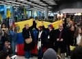 Llegan a Madrid los cinco presos españoles liberados en Venezuela
