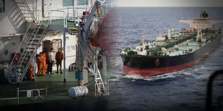 Fuerzas de Estados Unidos abordaron en petrolero vinculado a Venezuela en el Océano Índico