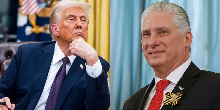 Trump dice que habla con autoridades de Cuba y cree que llegará a un acuerdo