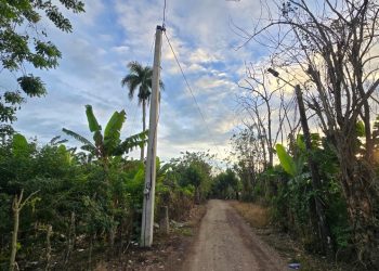 Edenorte fortalece redes eléctricas en comunidades de María Trinidad Sánchez y Hermanas Mirabal