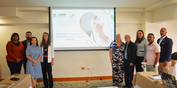 COIN presenta manual para fortalecer la atención comunitaria a personas que usan drogas