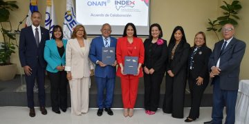 ONAPI e INDEX firman acuerdo de colaboración interinstitucional para proteger la innovación de dominicanos en el exterior