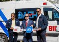 Sistema 911 entrega 50 modernas ambulancias a la DAEH para fortalecer la atención a las emergencias ciudadanas