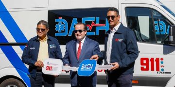 Sistema 911 entrega 50 modernas ambulancias a la DAEH para fortalecer la atención a las emergencias ciudadanas