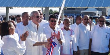 Abinader y Fellito Suberví ponen en servicio Acueducto por bombeo más grande del país; producirá más de 136 millones de galones diarios