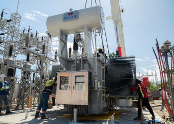 Edesur pone en servicio nuevo transformador de potencia en subestación Barahona