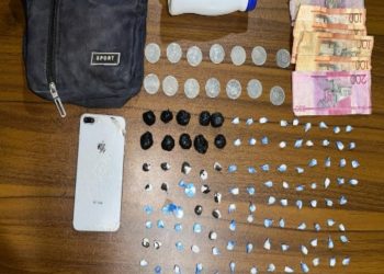 Policía Nacional apresa a “Kinito” y le ocupa drogas durante intervención en Consuelo, San Pedro de Macorís