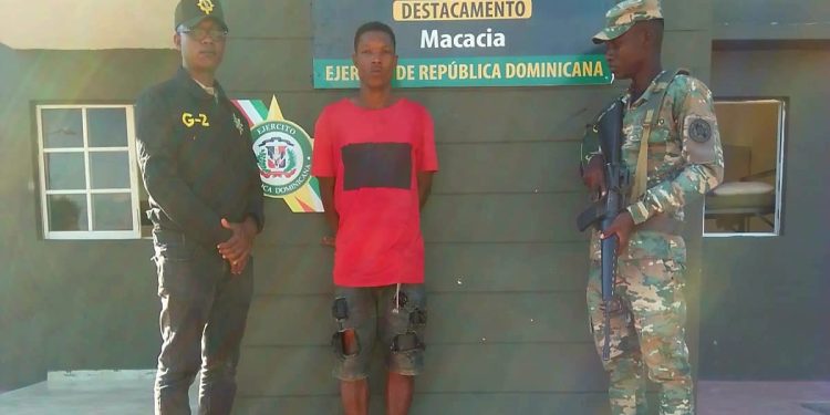 Ejército apresa a nacional haitiano por presunta vinculación a crímenes en Haití