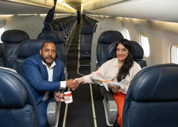 SKYhigh Dominicana y Café Santo Domingo renuevan su alianza estratégica