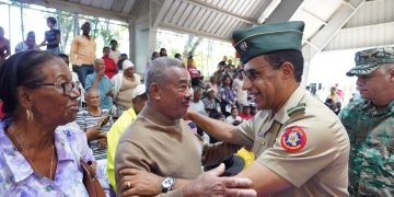 MIDE lleva asistencia integral a pensionados en Villa Altagracia