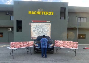 Ejército ocupa 60 mil cigarrillos ocultos en una jeepeta en Montecristi