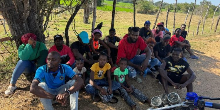 Ejército intercepta grupo de 20 haitianos indocumentados localizados con drones en zona rural de Dajabón