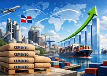 Sector cementero dominicano registra crecimiento total de 2.3 % en 2025 impulsado por exportaciones