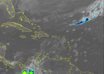 Indomet pronostica ambiente mayormente soleado, con chubascos dispersos en varias localidades del país