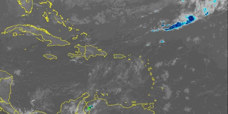 Indomet pronostica ambiente mayormente soleado, con chubascos dispersos en varias localidades del país